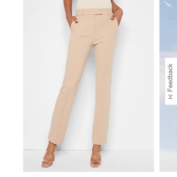 Express Wide Leg High Rise Pants Size 6R NWT! - Picture 6 of 6